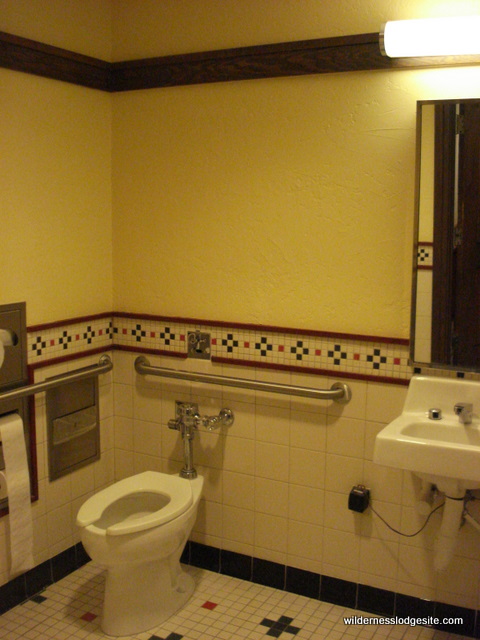 Handicap Accessible Bathroom in Fitness Center